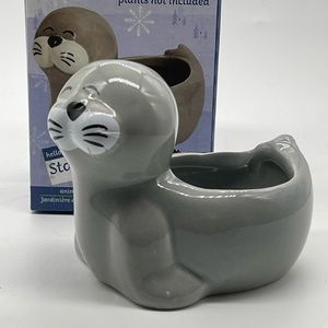New Stanley the Seal Ceramic Succulent Planter